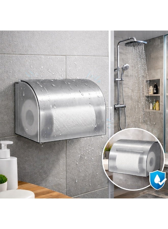 شمس حامل مناديل ستانلس (يحمى المناديل من الماء فى الحمام اثناء الاستحمام) - Image 2