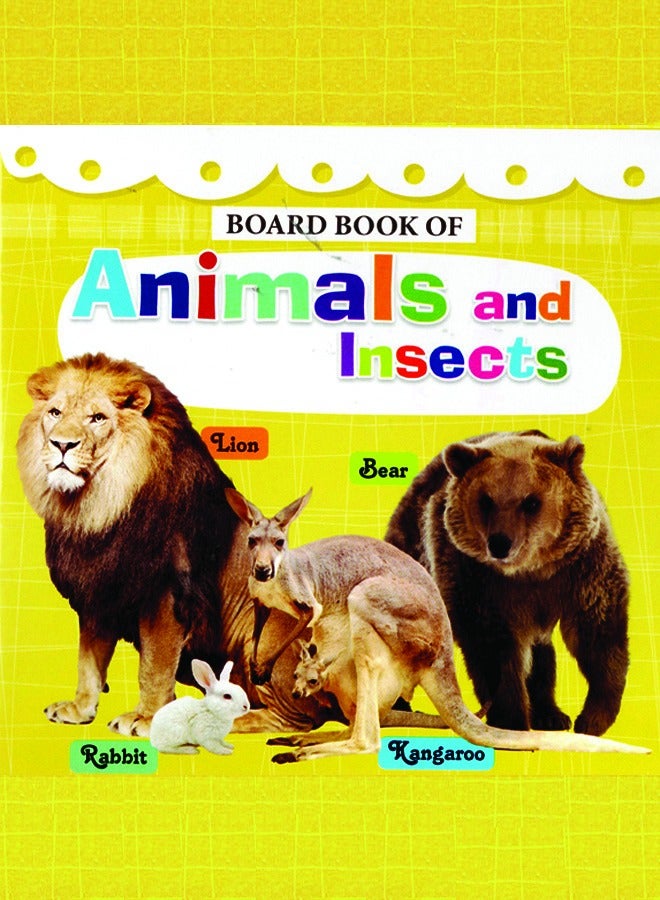 BOARD BOOK OF ANIMALS AND INSECTS - Image 1