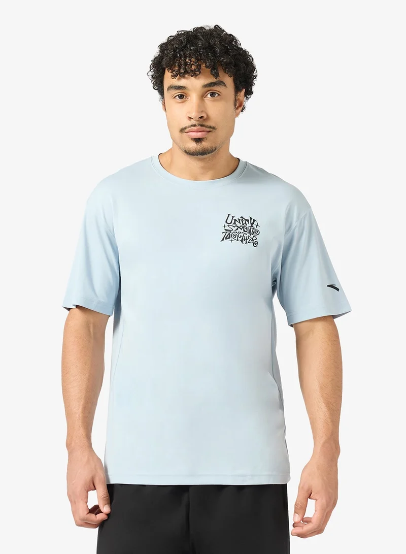 ANTA KAI Men’s Basketball T-Shirt/Breathable Performance · Lightweight Comfort · Signature Basketball Style