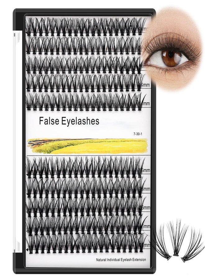 Vayator →Vayator 10-18mm Mixed Tray Mink Eyelash Extension Natural 3D Russian Volume Faux Eyelashes Individual 20D/30D/40D/50D To Choose 200pcs Clusters Lashes Makeup (20D-14mm+16mm Mixed) - Image 1