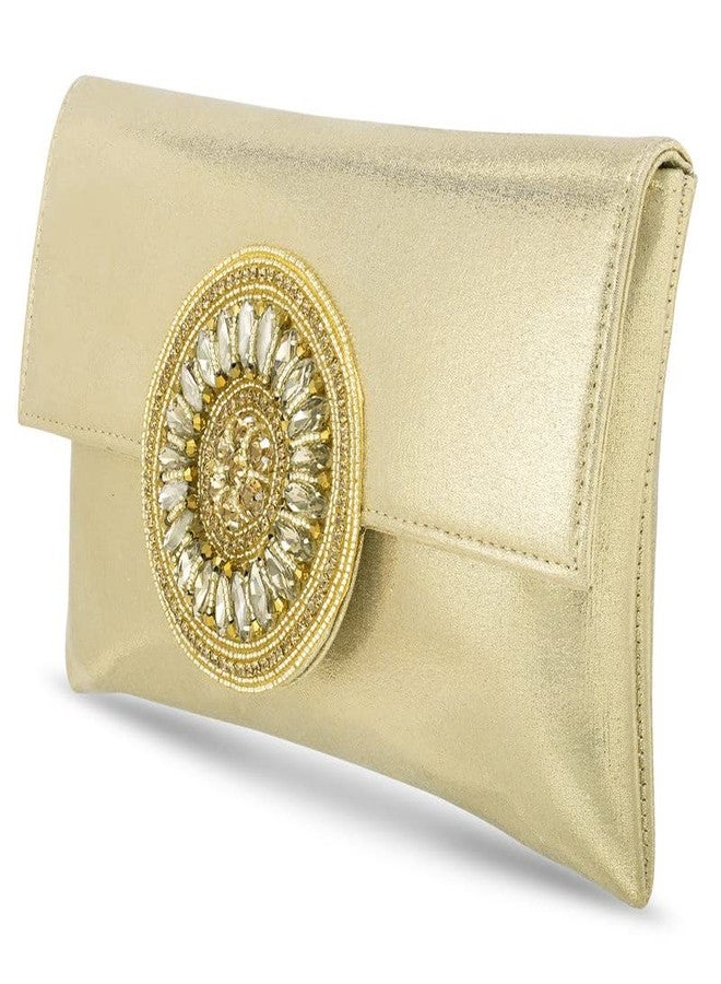 Aheli Indian Potli Bags Gift for Women Evening Bag Clutch Ethnic Bride Purse with Drawstring - Image 5
