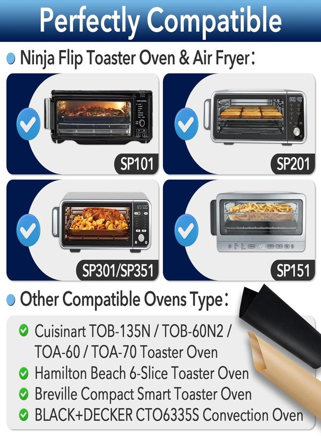 CuraceQ 100pcs Air Fryer Paper and 4 pack Air Fryer Liners for Ninja Foodi SP101/SP201/SP301/SP351/SP151, Cuisinart, Emeril Lagasse & more,12"x12" Non-Stick Air Fryer Disposable Paper Liner - Image 4