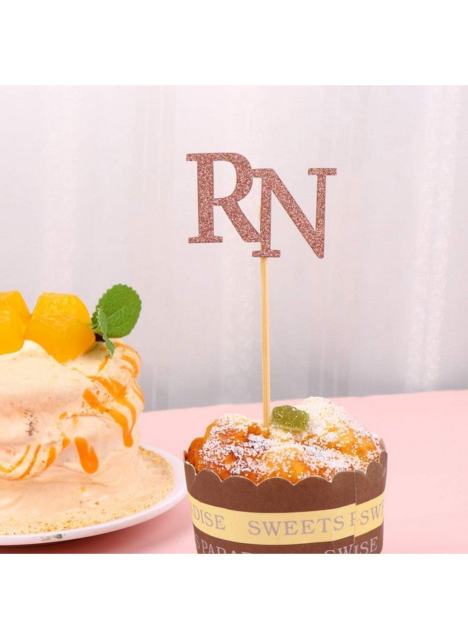 STOBOK ستوبوك 24 قطعة من زينة الكب كيك لموضوع التخرج الطبي ممرضة زينة كب كيك ممرضة عيد ميلاد زينة حفلات ذات موضوع - Image 3