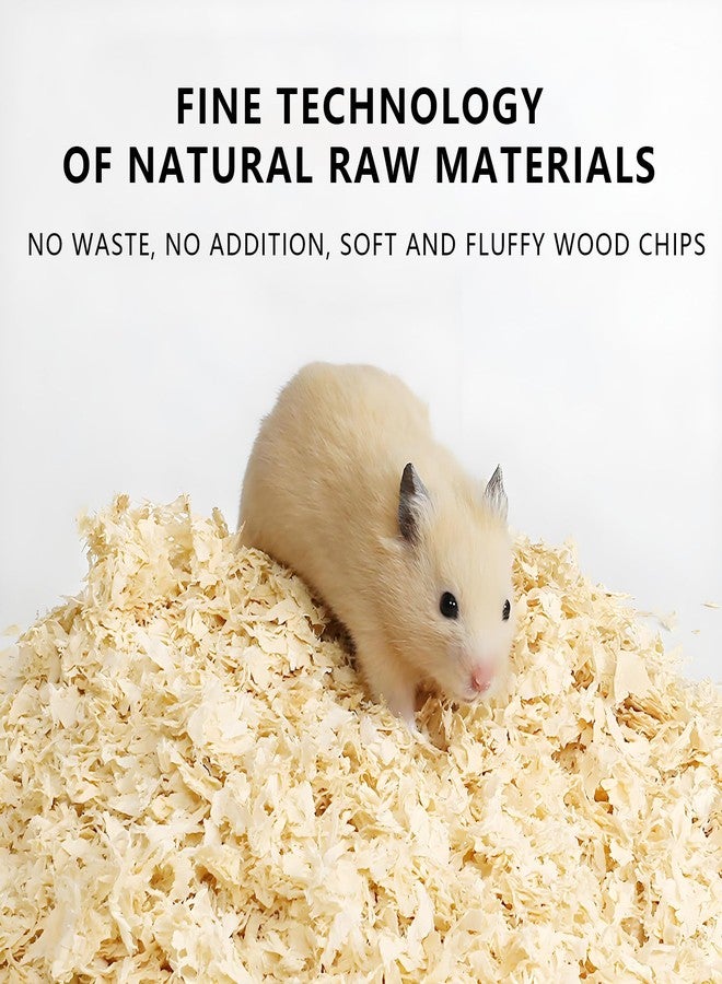 DOTUHAO 2 LB Hamster Bedding, Sawdust, Wood Shavings, Pine Shavings, Guinea Pig Bedding, Rabbit Bedding, Rat Bedding, Small Animal Bedding, Pet Bedding, Wood Chips for Pets (2 lb) - Image 2