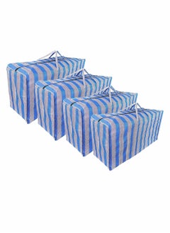 HomarKet 4-Piece Extra Large Storage Bag With Durable Zipper, Organizer Bag, Moving bag, Water Resistant, Storage Tote, Camping Bag for Clothes, Bedding, Comforter, Pillow, Moving  - Image 3