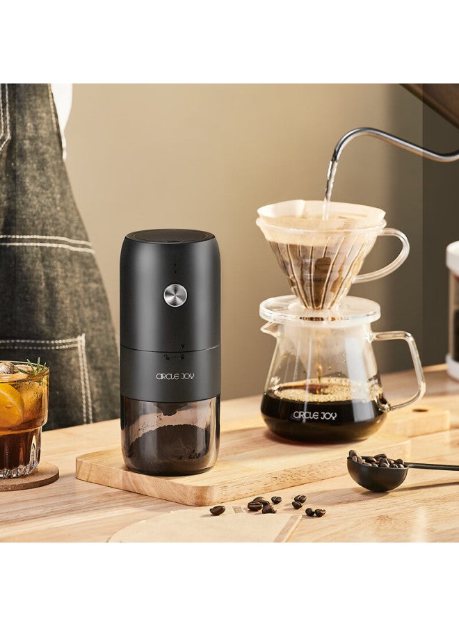 CircleJoy Circle Joy Electric Coffee Grinder, Hand-crank Coffee Bean Grinder, Portable Pour-over Coffee Maker, Automatic Coffee Grinding Machine - Image 4