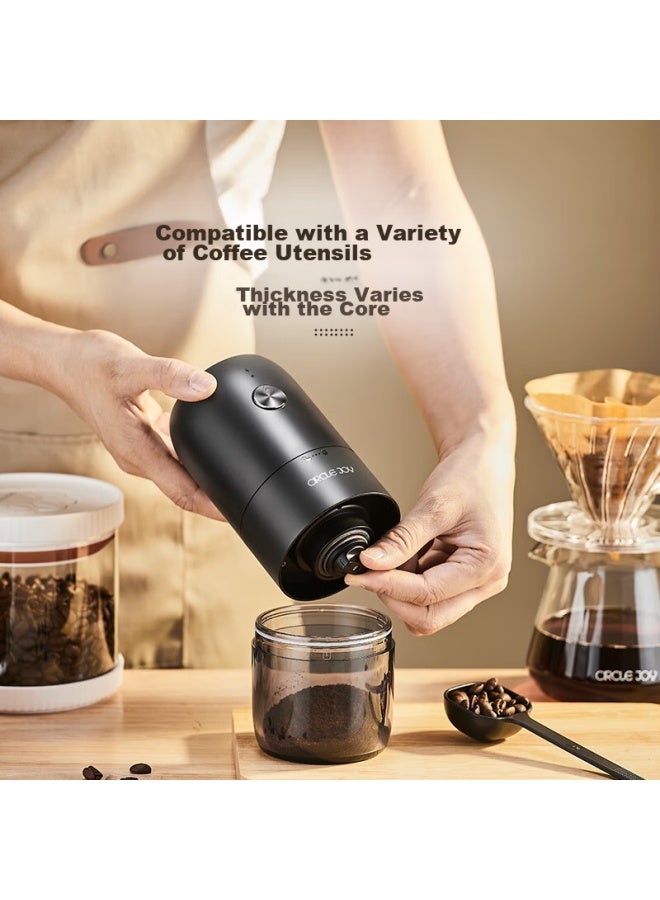 CircleJoy Circle Joy Electric Coffee Grinder, Hand-crank Coffee Bean Grinder, Portable Pour-over Coffee Maker, Automatic Coffee Grinding Machine - Image 2