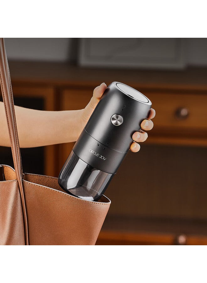 CircleJoy Circle Joy Electric Coffee Grinder, Hand-crank Coffee Bean Grinder, Portable Pour-over Coffee Maker, Automatic Coffee Grinding Machine - Image 5