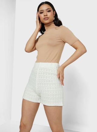 High Waist Mini Shorts
