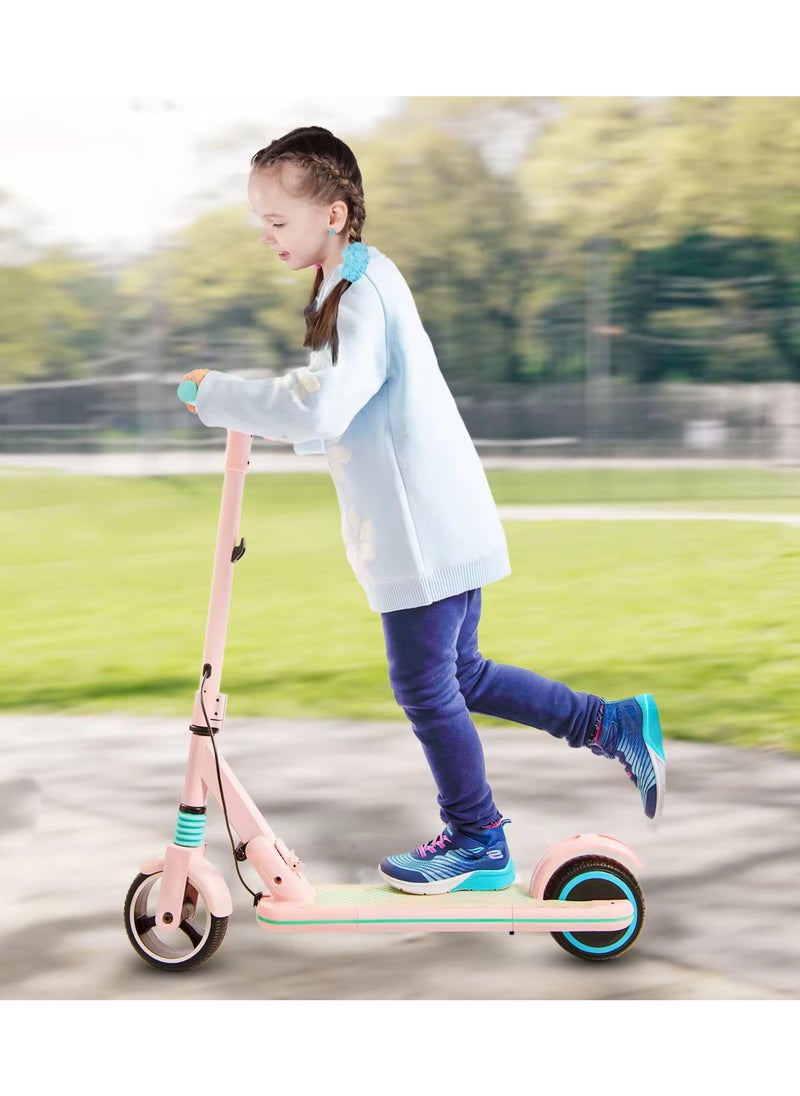 ضحكة  🛴 سكوتر كهربائي للأطفال بتصميم أنيق وقابل للطي شاشة الكترونية  - Image 5