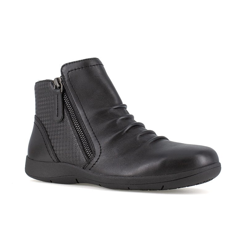 Rockport Works Daisey Women's Steel Toe Side-zip Boot Black - 8.5 Medium - Image 3