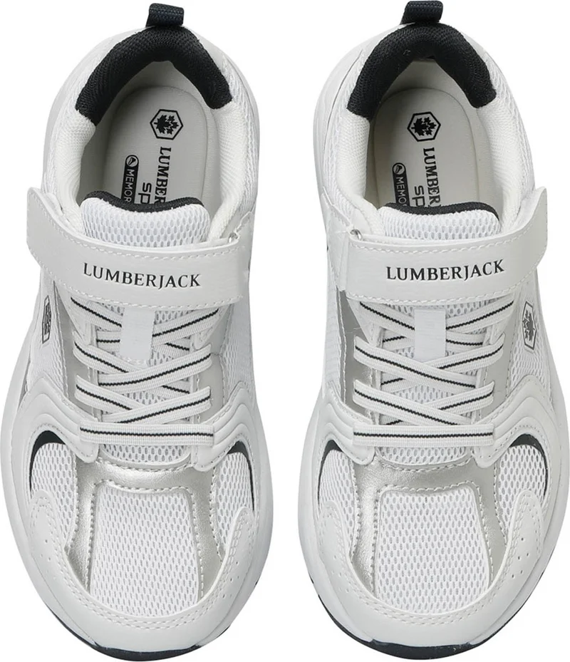 لامبرجاك Pol Jr 4fx White Boys' Sports Shoes
