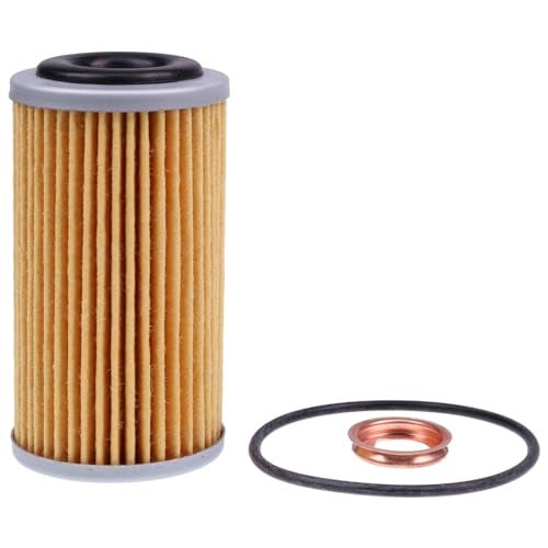 Chamixx Transmission Oil Filter with Gasket and Drain Plug Washer 31726-28X0A 11026-JA00A Compatible with Nissan Rogue Maxima Altima Sentra Versa - Image 2