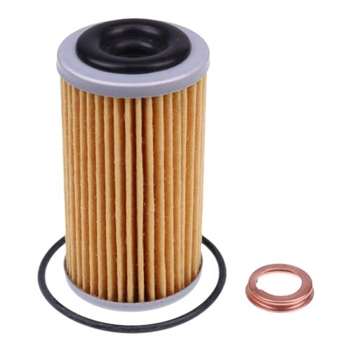 Chamixx Transmission Oil Filter with Gasket and Drain Plug Washer 31726-28X0A 11026-JA00A Compatible with Nissan Rogue Maxima Altima Sentra Versa - Image 4