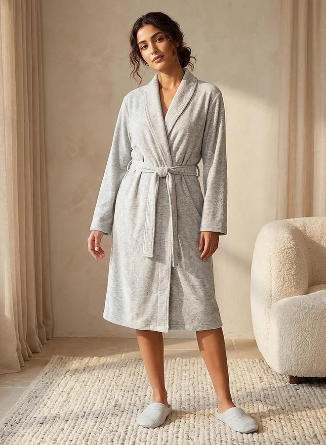 Splash FAV Intimates Terry Bathrobe and Slippers