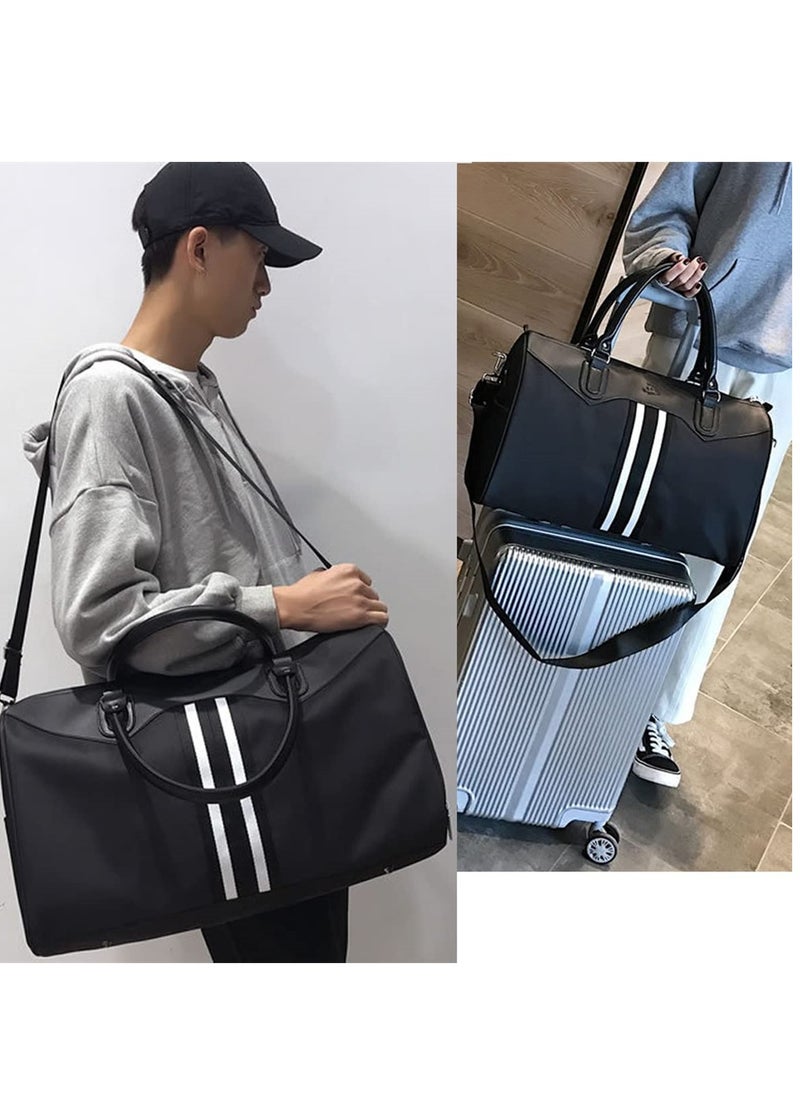 KASTWAVE - Travel Duffle Bag Gym Bag with Shoe Compartment and Wet Pocket Weekend Overnight Holdalls Tote Bag Hand Luggage Bagfor Women Men - Image 1