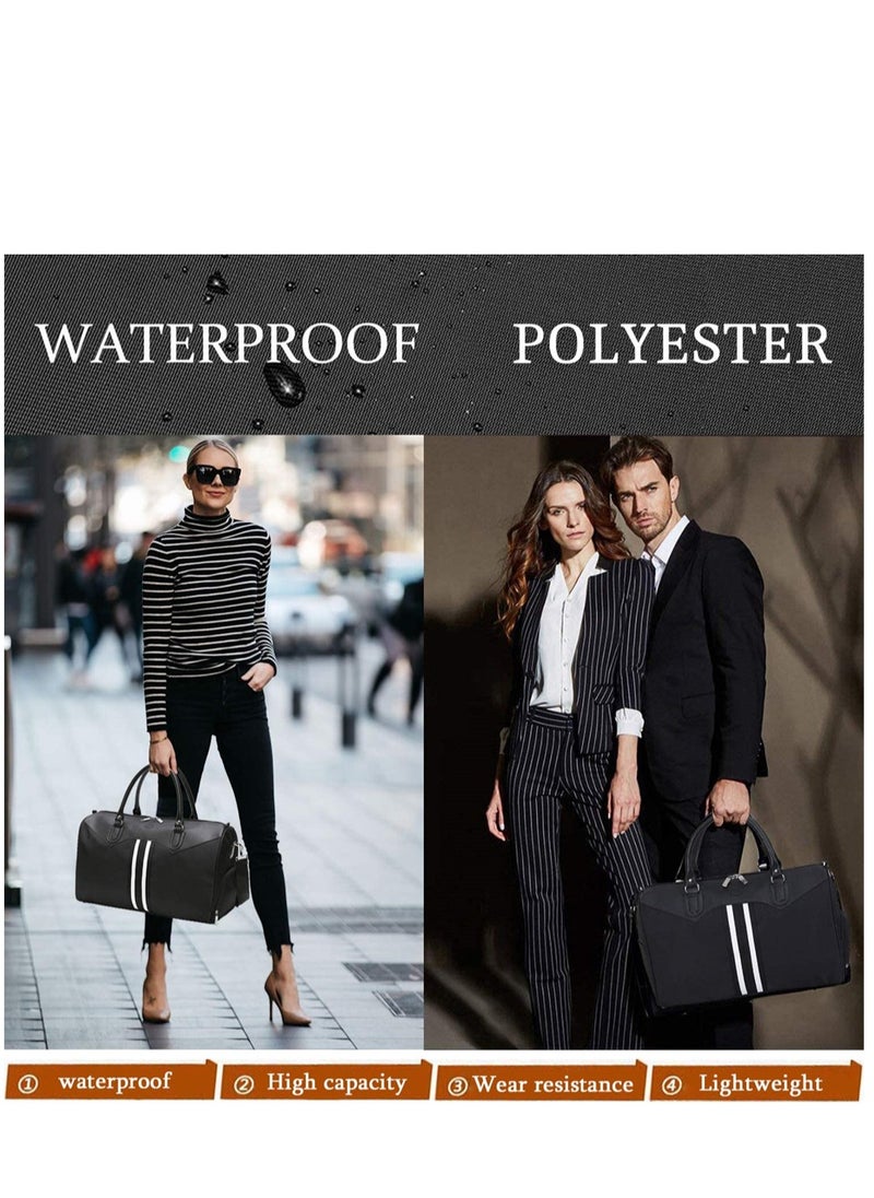 KASTWAVE - Travel Duffle Bag Gym Bag with Shoe Compartment and Wet Pocket Weekend Overnight Holdalls Tote Bag Hand Luggage Bagfor Women Men - Image 1