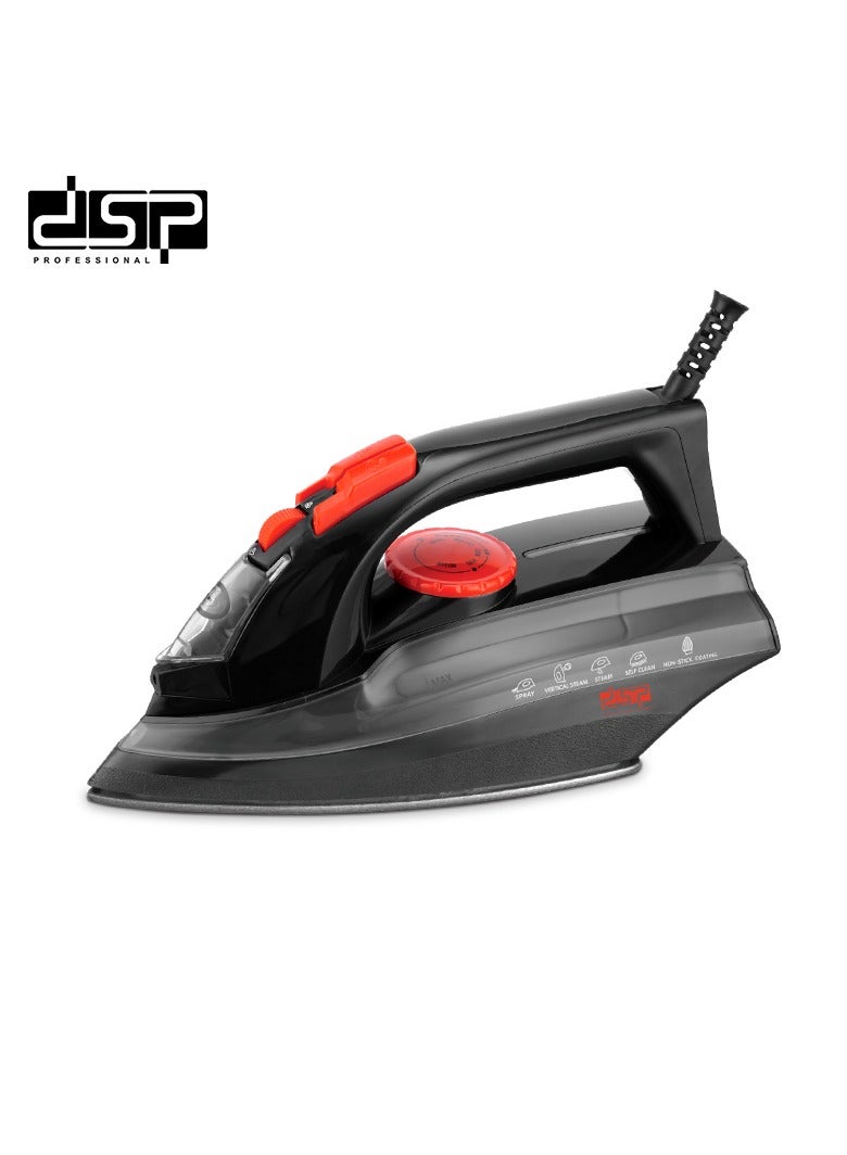 DSP DSP Iron KD1130, ceramic plate, 1600W, tank 135ml, fast heating, self-cleaning - Image 1