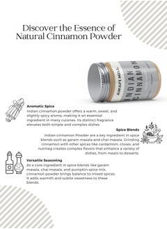 Awafi Mill AWAFI MILL Indian Cinnamon Powder | Premium Dalcheeni – Fine Aromatic Spice for Cooking and Baking  - Image 2