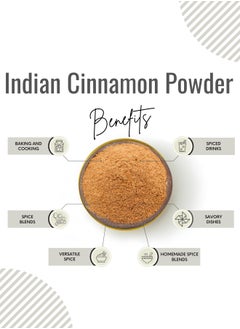 Awafi Mill AWAFI MILL Indian Cinnamon Powder | Premium Dalcheeni – Fine Aromatic Spice for Cooking and Baking  - Image 3