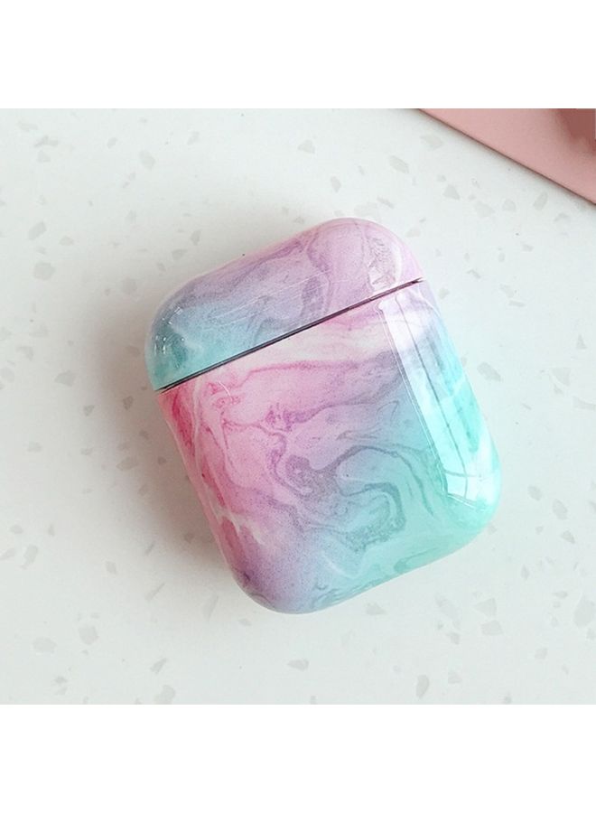 Raxoom Case Cover Marble Pattern Wireless Earphones Charging Box Protective Case for Apple AirPods 1/2