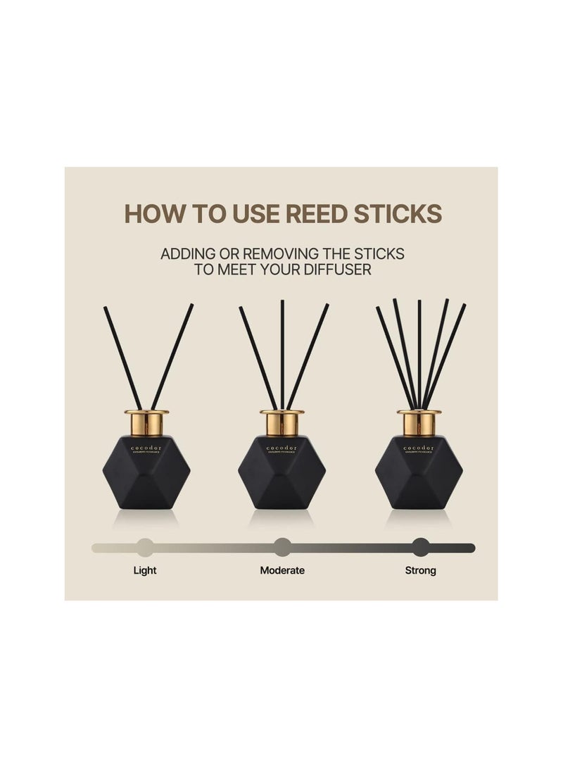 Cocod'or Black Golden Reed Diffuser/White Jasmine/6.7oz(200ml)/Home Decor & Office Decor, Fragrance and Gifts, Aromatherapy, Mother's day - Image 4