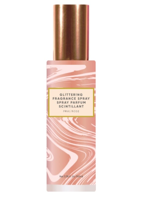 Escape into a heavenly scent with the Nebula body mist, offering a light and airy pink fragrance.