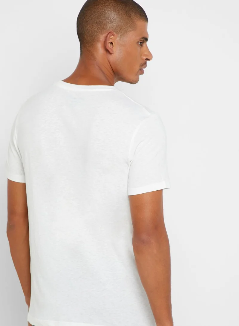 JACK & JONES Fabian Crew Neck T- Shirt