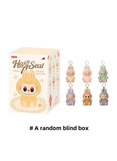 Generic Generation Popmartlabubu Gift Rab Cloth Vinyl Doll Coat Doll Keychain Trendy Play Blind Box-Color:Second Generation [random Blind Box]  - Image 1