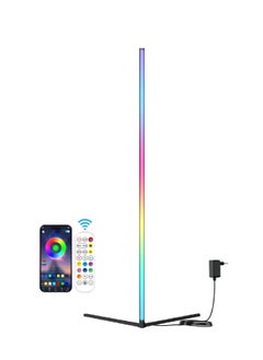 Milatech Smart RGB LED Floor Lamp with App & Remote Control - 16 Million Colors, 68+ Dynamic Scenes, Music Sync & Timer | Perfect for Gaming Rooms, Living Spaces & Bedroom Ambiance  - Image 1