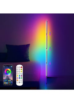 Milatech Smart RGB LED Floor Lamp with App & Remote Control - 16 Million Colors, 68+ Dynamic Scenes, Music Sync & Timer | Perfect for Gaming Rooms, Living Spaces & Bedroom Ambiance  - Image 2