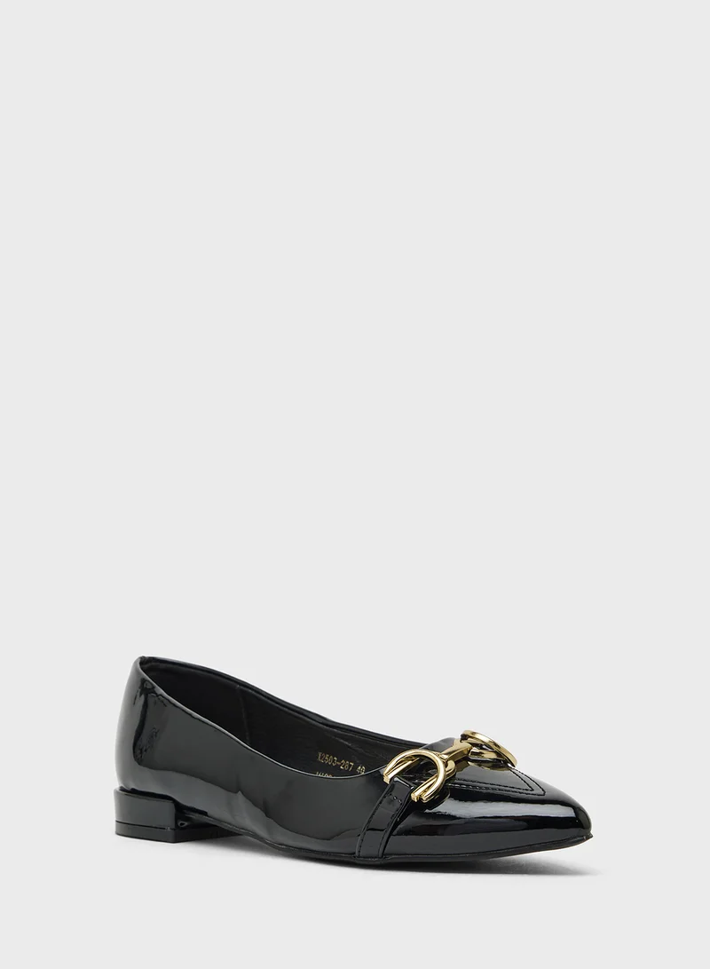 ELLA Pointed Ballerina Flat