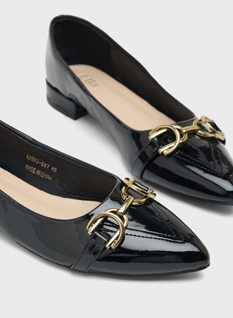ELLA Pointed Ballerina Flat - Image 4
