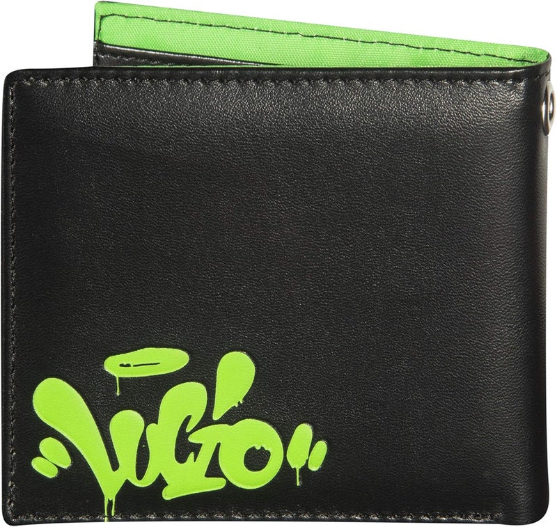 JINX Overwatch Lucio 'Sound Barrier' Graphic Bi-Fold Wallet, Black, Standard Size - Image 2