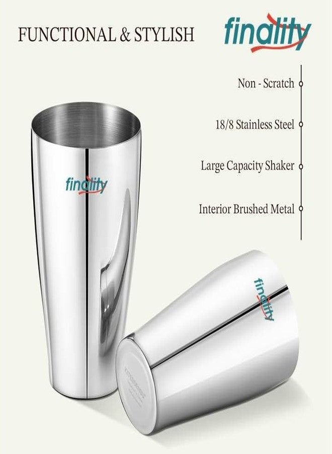 FINALITY مجموعة أدوات خلط الكوكتيل من فيناليتي (فضي - 3) - Image 3