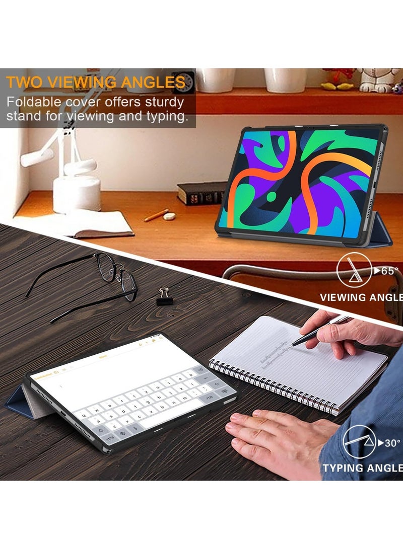يوارب كينج غطاء حماية نحيف من تريفولد سمارت لهاتف لينوفو تاب M11 أزرق - Image 5