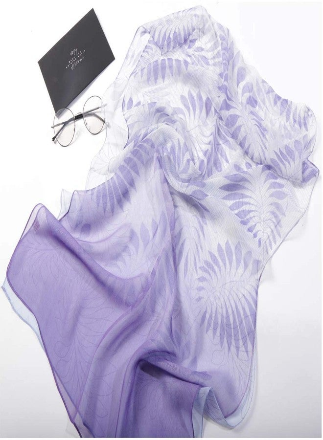 Acotavie Scarfs for Women Lightweight Fashion Scarves Print Floral Pattern Scarf Shawl Wraps (B03) - Image 5