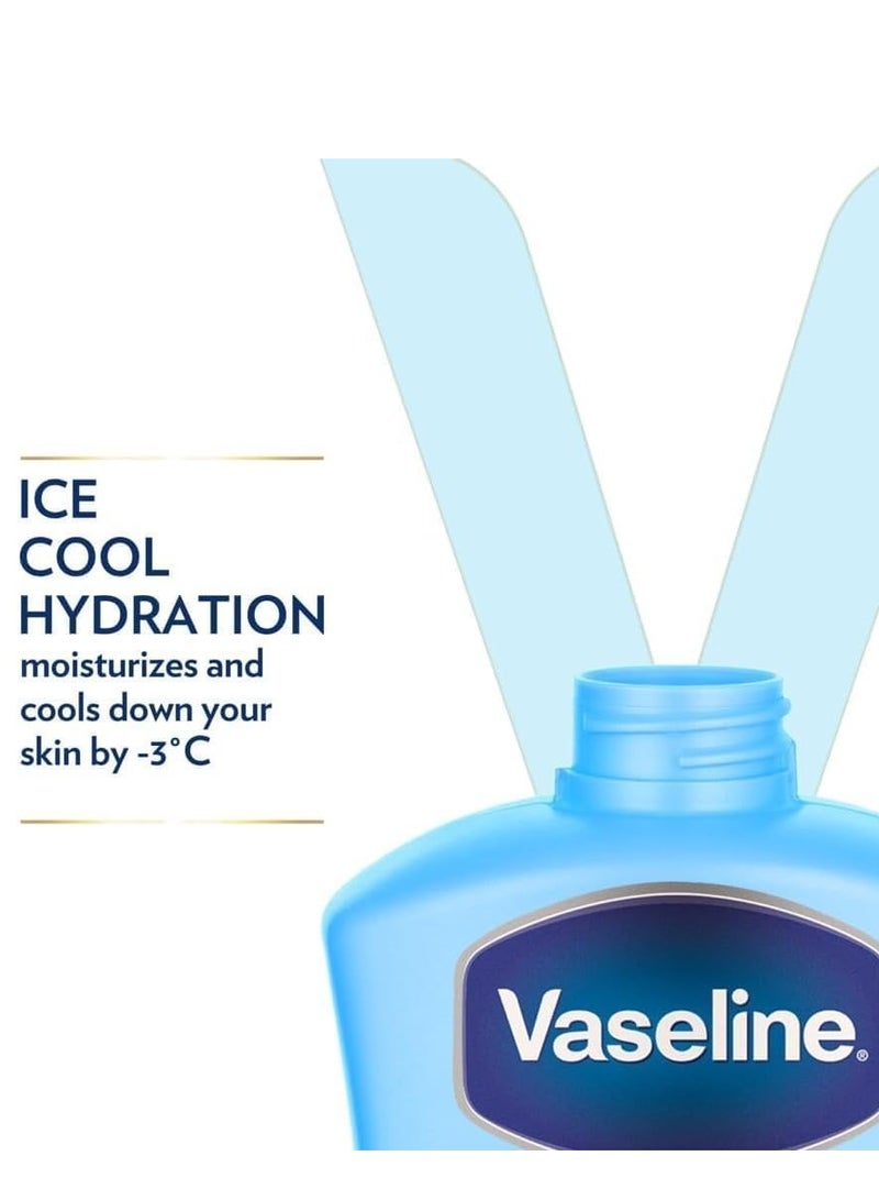 فازلين لوشن فازلين للعناية المركزة بالجسم، ترطيب بارد، يرطب ويبرد البشرة، 400 مل - Image 3