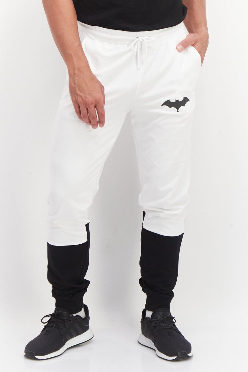 DC Men Two-Toned Drawstring Jogger Pants, Black - Image 1