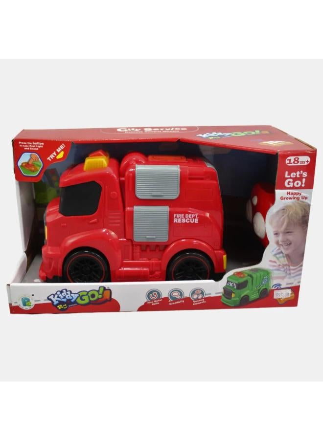 DHTRC10591\City Service R/C Fire Truck - Image 3