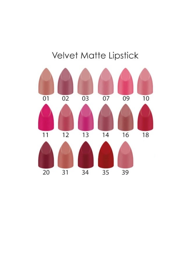 Golden Rose Velvet Matte Lipstick No : 12 - Image 3