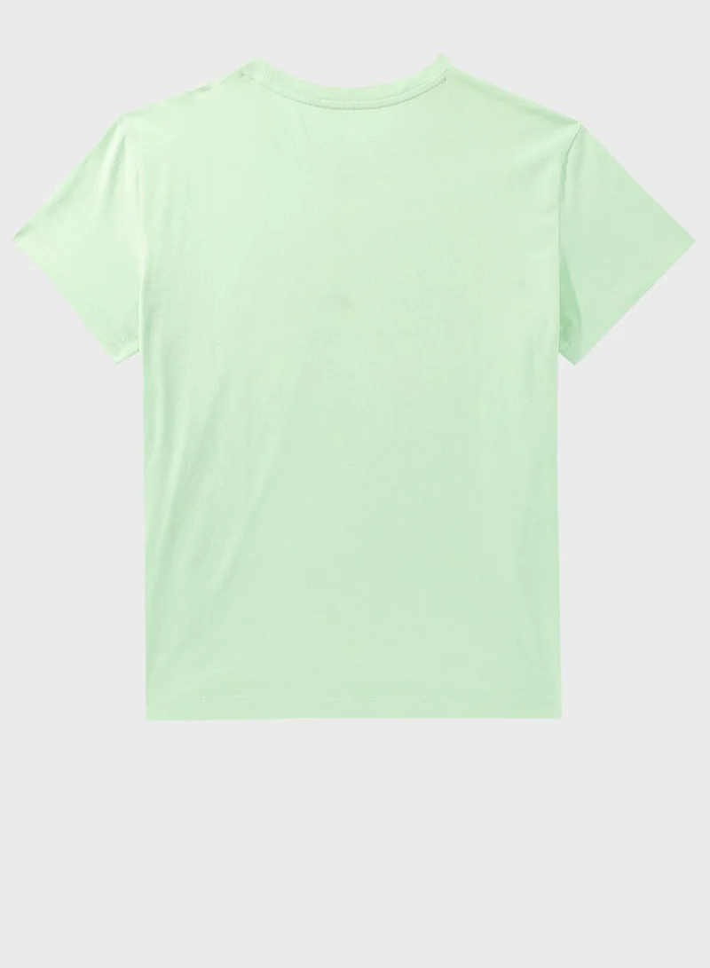 امريكان ايجل Crew Neck Boyfriend T-Shirt