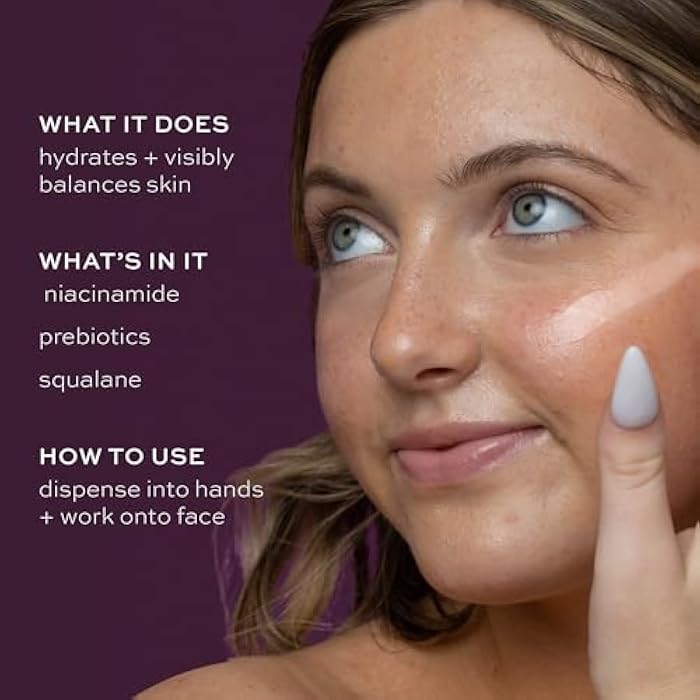 ITK Skincare Prebiotic Gel Face Moisturizer For Oily, Acne Prone Skin - Niacinamide + Squalane + Cucumber Extract - Hydrate + Energize Skin - Dark Spot Corrector For Face - Vegan + Cruelty Free - Image 3
