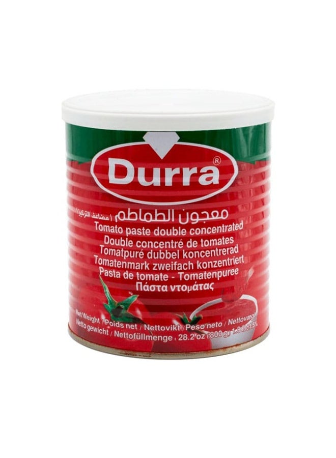 درة معجون طماطم مركز دُرة – نكهة غنية، عبوة معدنية 800 جم - Image 4