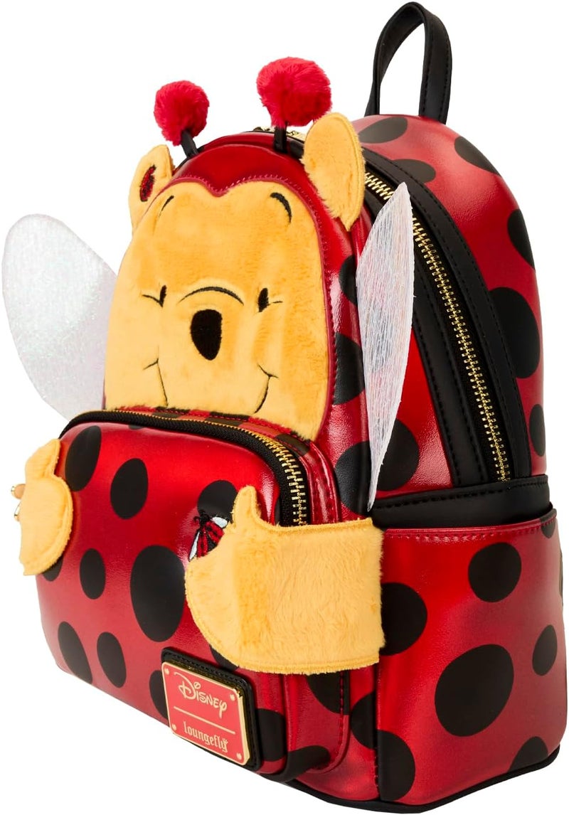 Loungefly Loungefly Disney Winnie The Pooh Lady Bug Pooh Cosplay Mini Backpack - Image 3