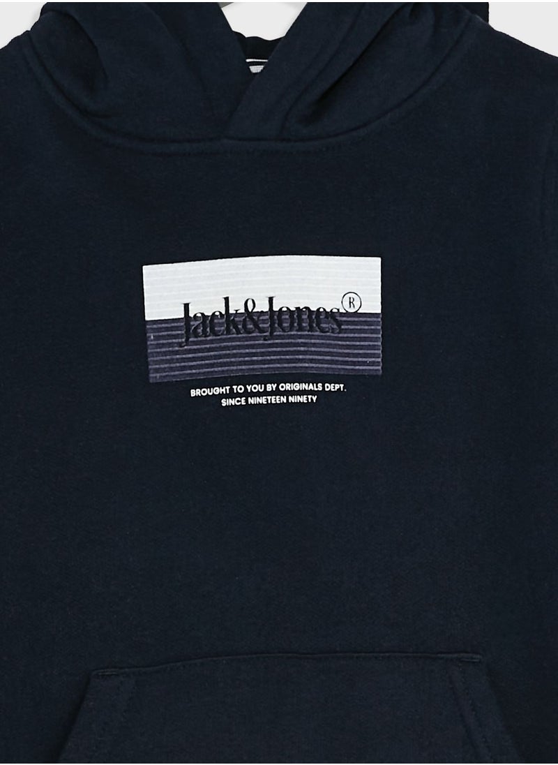 Jack & Jones Junior - Youth Logo Hoodie - Image 1