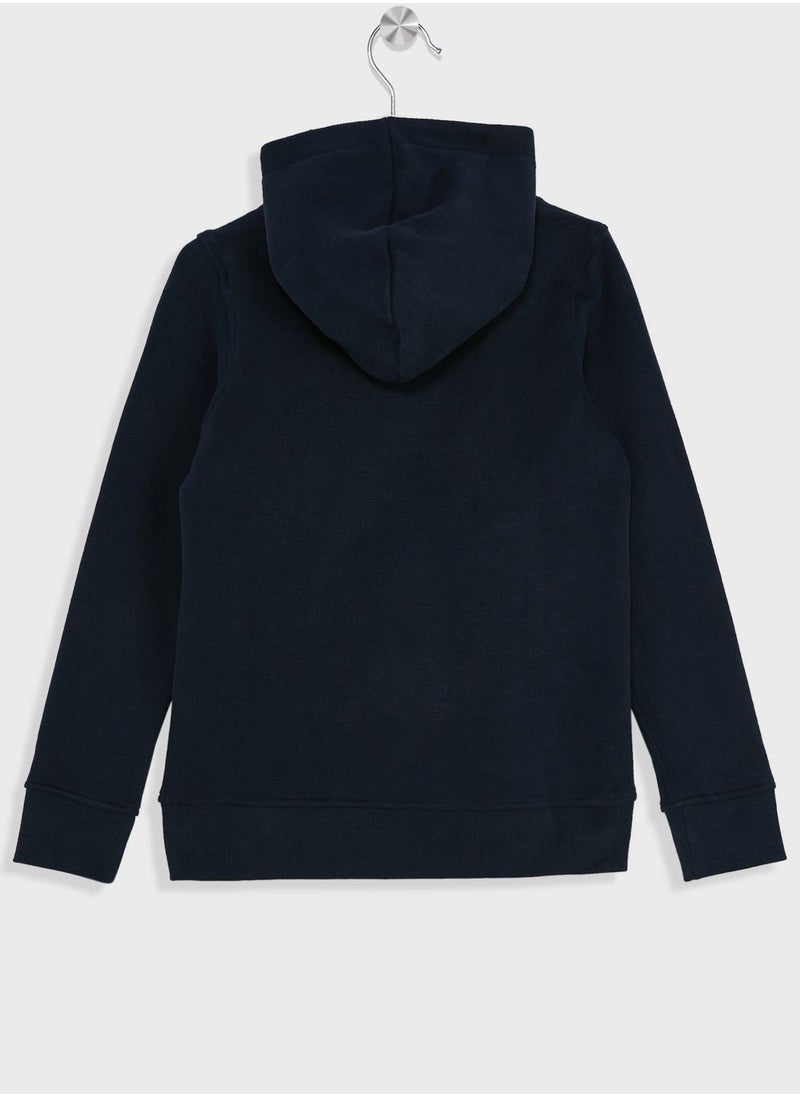 Jack & Jones Junior - Youth Logo Hoodie - Image 1