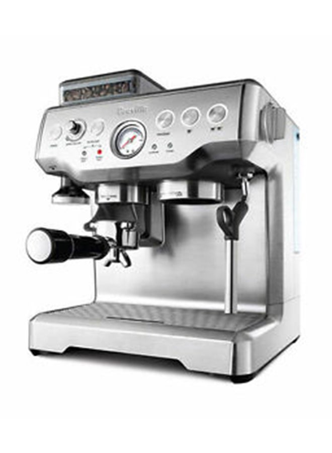 بريفيل ماكينة تحضير قهوة الإسبرسو للباريستا 2 L 1700 W BES870 كروم - Image 2