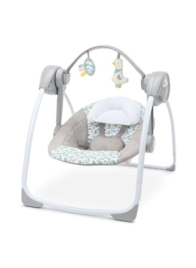 ingenuity إنجنيويتي - أرجوحة الأطفال المحمولة كومفورت 2 جو – زهور لا نهاية لها، من 0 إلى 9 أشهر - Image 1