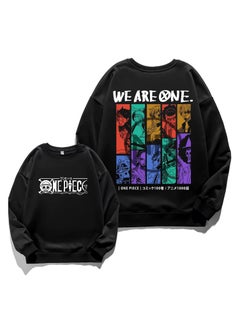KUYING New One Piece Retro Washed Round Neck Hoodie  - Image 1